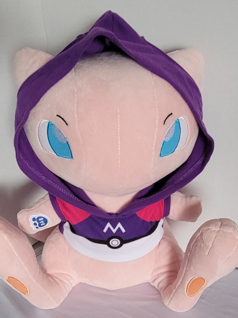 Retired Pokémon Build a Bear Mew & Masterball Hoodie No Sound